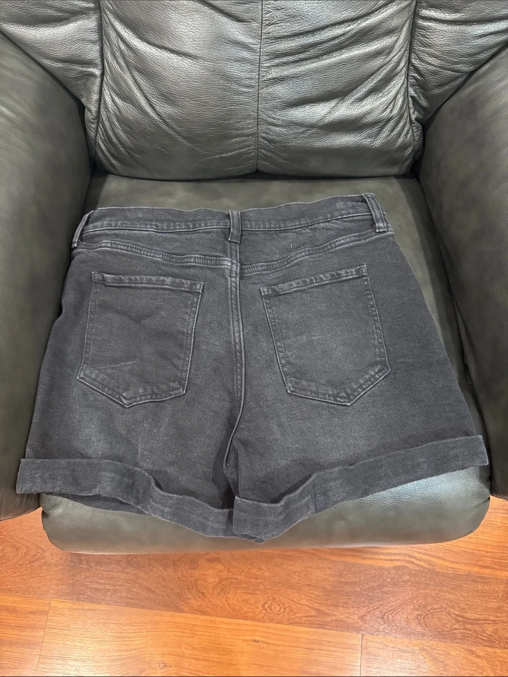 Banana Republic Black Denim Jean Shorts